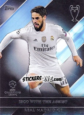 Sticker Isco - UEFA Champions League Showcase 2016-2017 - Topps