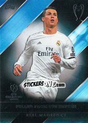 Sticker Cristiano Ronaldo - UEFA Champions League Showcase 2016-2017 n. RM-8 - Topps