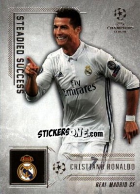 Sticker Cristiano Ronaldo - UEFA Champions League Showcase 2016-2017 n. SS-9 - Topps