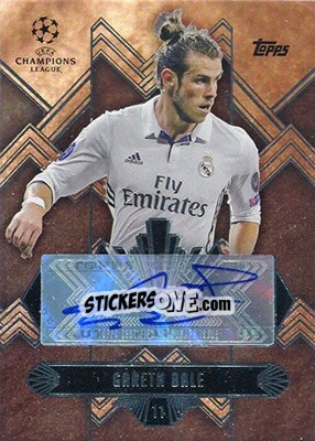 Sticker Gareth Bale - UEFA Champions League Showcase 2016-2017 - Topps