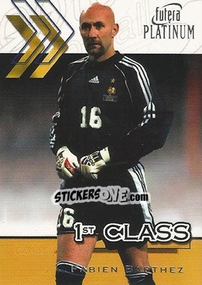 Sticker Fabien Barthez - World Stars 2002 n. 1 - Futera