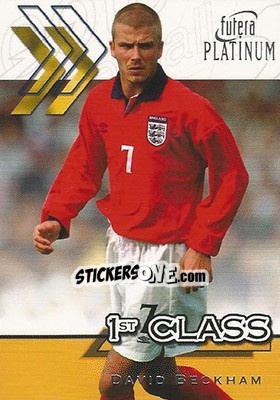 Cromo David Beckham - World Stars 2002 - Futera