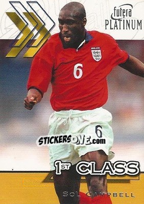 Sticker Sol Campbell - World Stars 2002 n. 4 - Futera