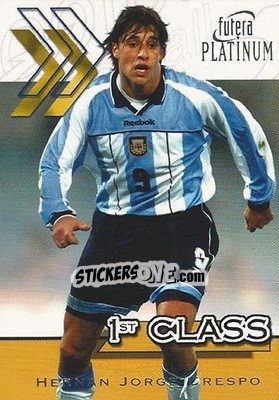 Sticker Hernan Crespo - World Stars 2002 n. 6 - Futera