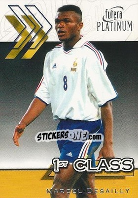 Sticker Marcel Desailly - World Stars 2002 n. 8 - Futera