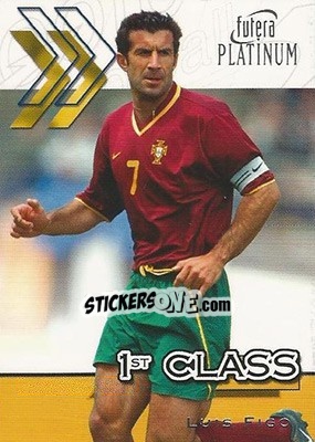 Sticker Luis Figo - World Stars 2002 n. 9 - Futera