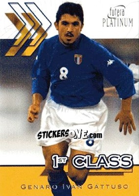 Sticker Gennaro Gattuso - World Stars 2002 n. 10 - Futera