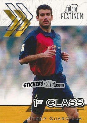 Sticker Pep Guardiola - World Stars 2002 - Futera