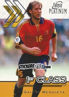 Sticker Gaizka Mendieta - World Stars 2002 n. 19 - Futera