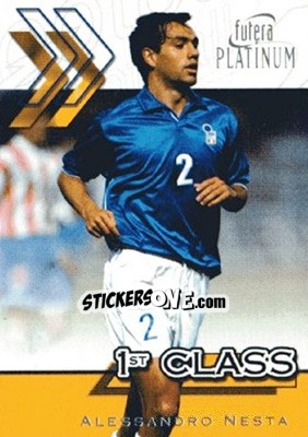 Sticker Alessandro Nesta - World Stars 2002 n. 21 - Futera
