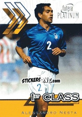 Sticker Alessandro Nesta - World Stars 2002 - Futera