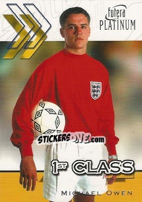 Sticker Michael Owen - World Stars 2002 n. 23 - Futera