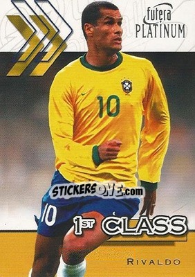 Sticker Rivaldo - World Stars 2002 n. 25 - Futera