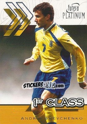 Sticker Andriy Shevchenko - World Stars 2002 - Futera