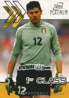 Sticker Francesco Toldo - World Stars 2002 - Futera