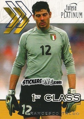 Sticker Francesco Toldo - World Stars 2002 n. 32 - Futera