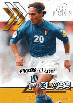 Sticker Francesco Totti - World Stars 2002 n. 33 - Futera