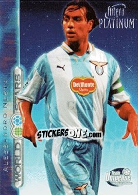 Sticker Alessandro Nesta - World Stars 2002 n. 40 - Futera