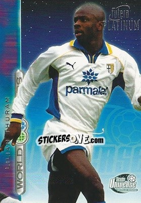 Sticker Lilian Thuram - World Stars 2002 n. 42 - Futera