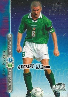Sticker Roy Keane - World Stars 2002 - Futera
