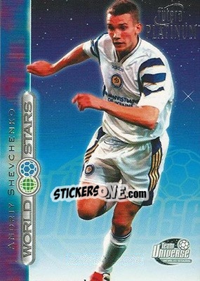 Sticker Andriy Shevchenko - World Stars 2002 n. 49 - Futera