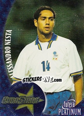 Sticker Alessandro Nesta - World Stars 2002 n. EU11 - Futera