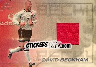 Sticker David Beckham - World Stars 2002 n. PJC7 - Futera