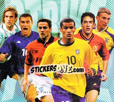 Cromo Gabriel Batistuta / Christian Vieri / Michael Owen / Rivaldo / Raul González / Andriy Shevchenko