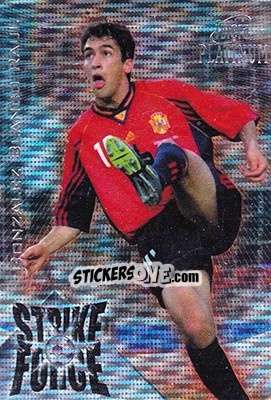 Cromo Raul González - World Stars 2002 - Futera