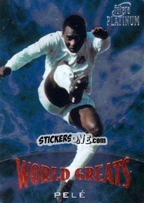 Sticker Pele - World Stars 2002 - Futera