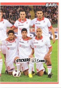 Figurina Squadra/2 (Bari) - Calciatori 2010-2011 - Panini