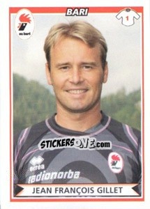 Figurina Jean Francois Gillet - Calciatori 2010-2011 - Panini