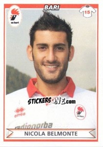 Cromo Nicola Belmonte - Calciatori 2010-2011 - Panini