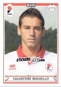 Sticker Salvatore Masiello - Calciatori 2010-2011 n. 12 - Panini