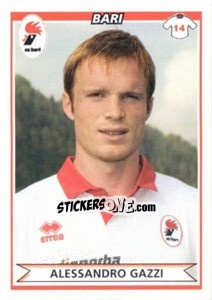 Sticker Alessandro Gazzi - Calciatori 2010-2011 n. 14 - Panini