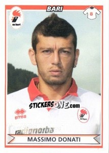 Sticker Massimo Donati - Calciatori 2010-2011 n. 15 - Panini