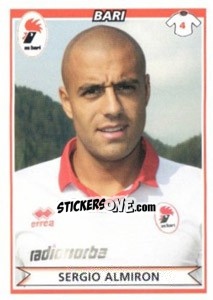 Sticker Sergio Almiron - Calciatori 2010-2011 n. 16 - Panini