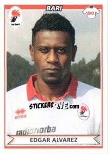 Sticker Edgar Alvarez - Calciatori 2010-2011 n. 17 - Panini