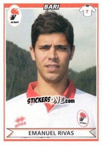 Cromo Emanuel Rivas - Calciatori 2010-2011 - Panini