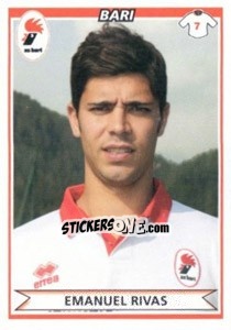 Sticker Emanuel Rivas - Calciatori 2010-2011 n. 18 - Panini