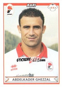 Sticker Abdelkader Ghezzal - Calciatori 2010-2011 n. 21 - Panini