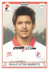 Sticker Paulo Vitor Barreto - Calciatori 2010-2011 - Panini