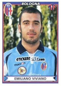 Sticker Emiliano Viviano - Calciatori 2010-2011 n. 29 - Panini