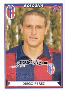Sticker Diego Perez - Calciatori 2010-2011 n. 37 - Panini