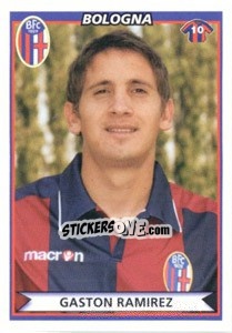 Sticker Gaston Ramirez - Calciatori 2010-2011 n. 44 - Panini