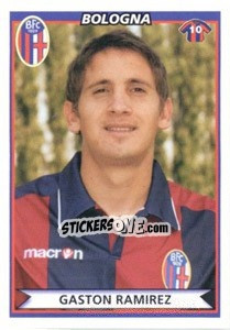 Cromo Gaston Ramirez - Calciatori 2010-2011 - Panini