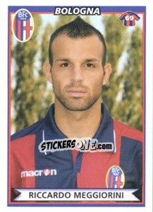 Sticker Riccardo Meggiorini - Calciatori 2010-2011 n. 48 - Panini