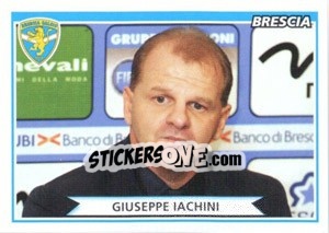 Sticker Giuseppe Iachini - Calciatori 2010-2011 n. 52 - Panini