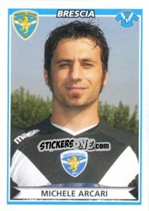 Sticker Michele Arcari - Calciatori 2010-2011 n. 54 - Panini