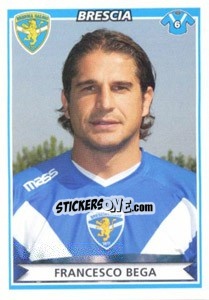 Sticker Francesco Bega - Calciatori 2010-2011 - Panini